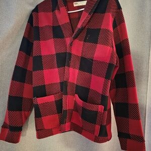 Levi's Red and Black Plaid Jacket